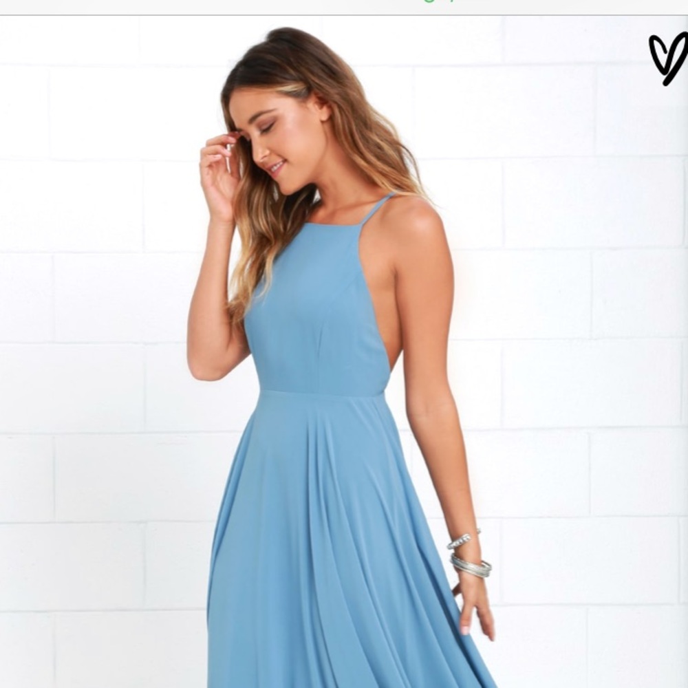 Lulu’s mythical love dress, slate
